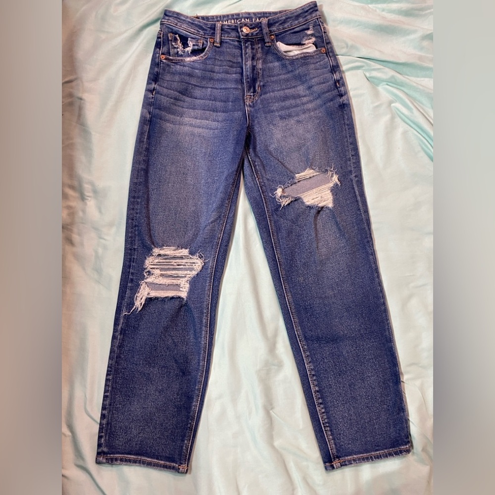 American Eagle Women’s ‘Moms Straight Jean’